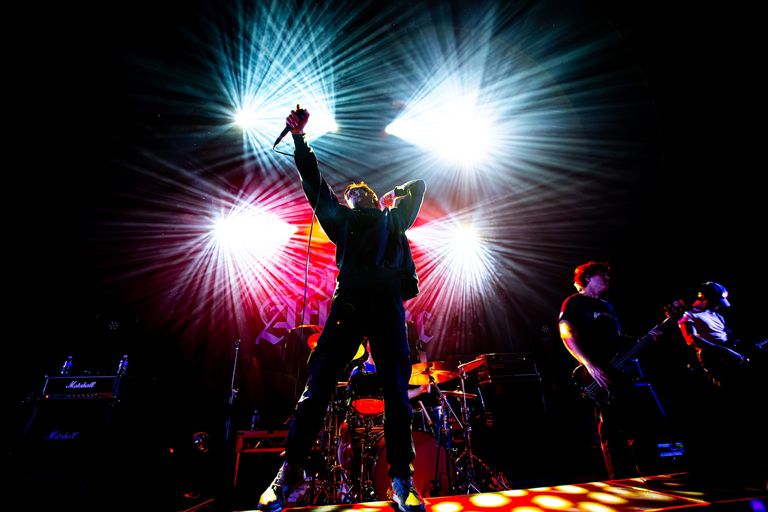 Knuckle Puck performing at Hindley Street Music Hall in Adelaide 
